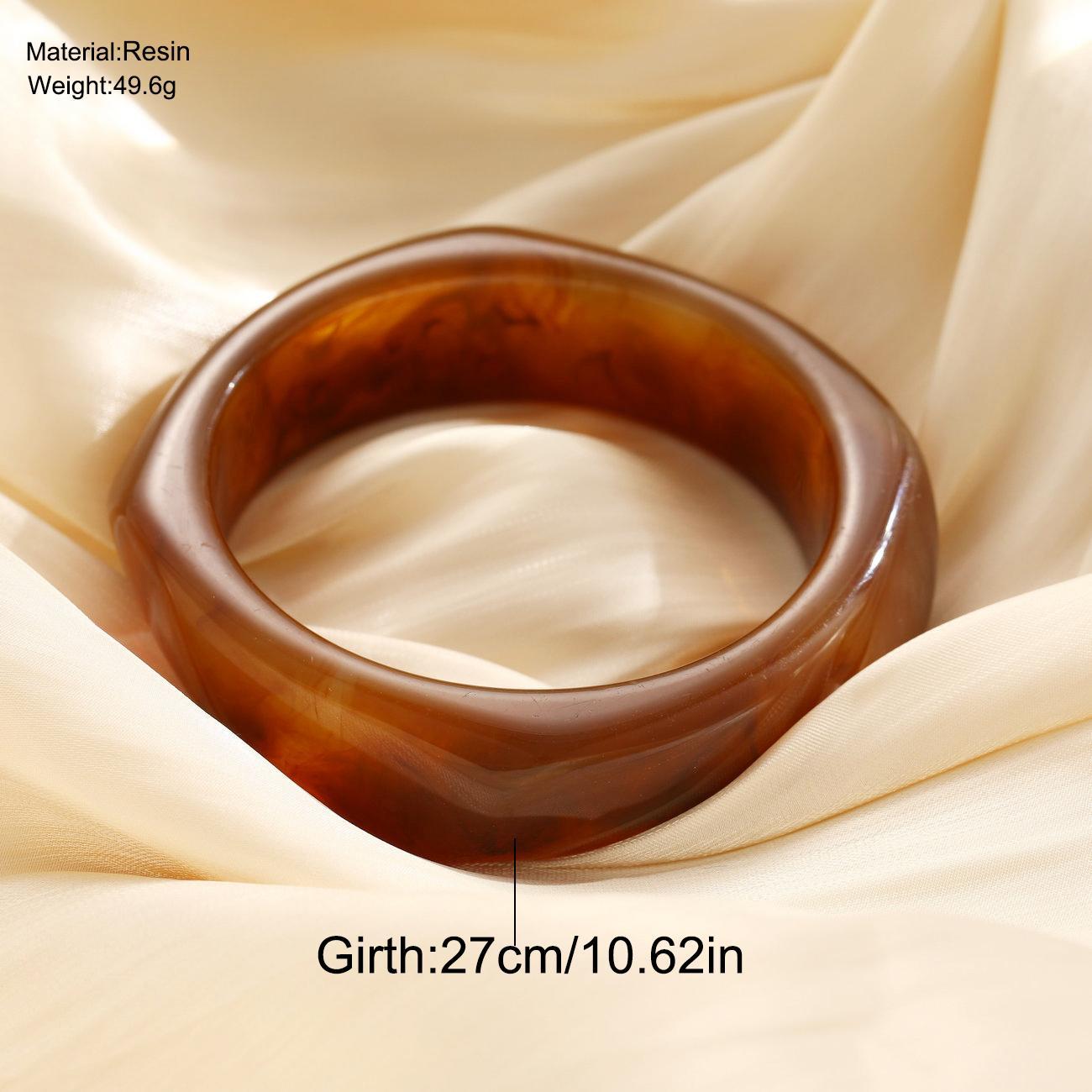 Irregular Acrylic Polygon Bracelet