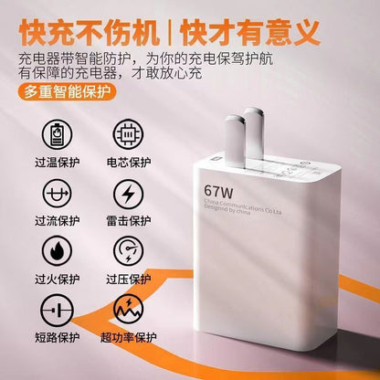 Cable de carga flash tipo C de 120 W Redmi Xiaomi 6A original 