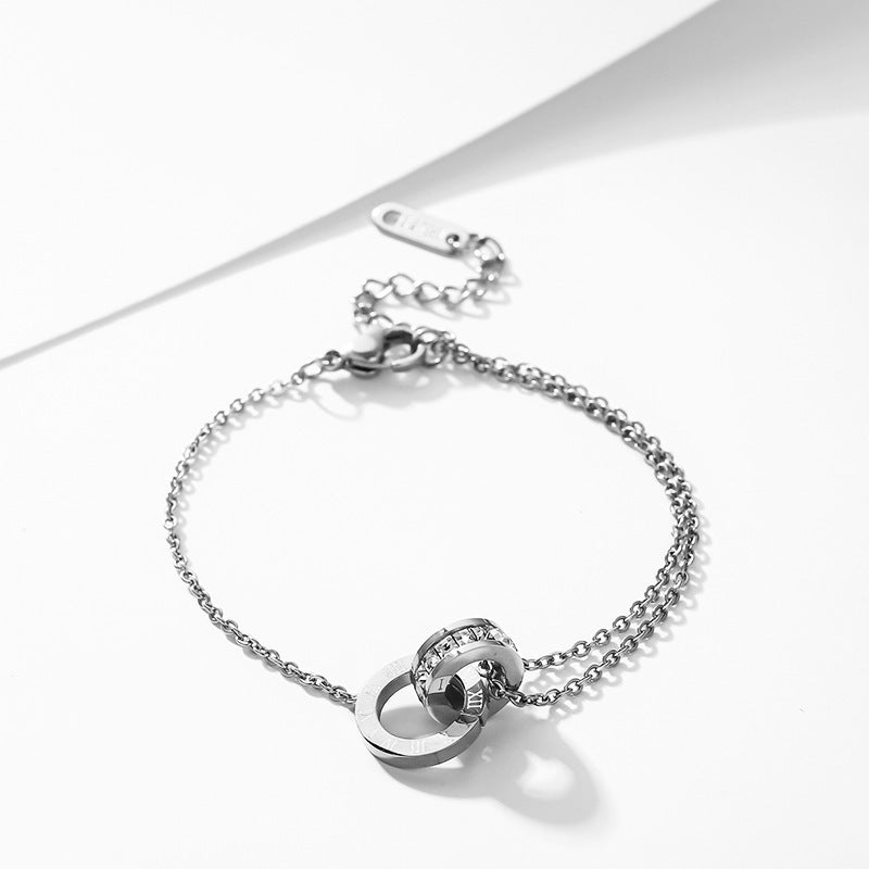 Roman numerals bracelet