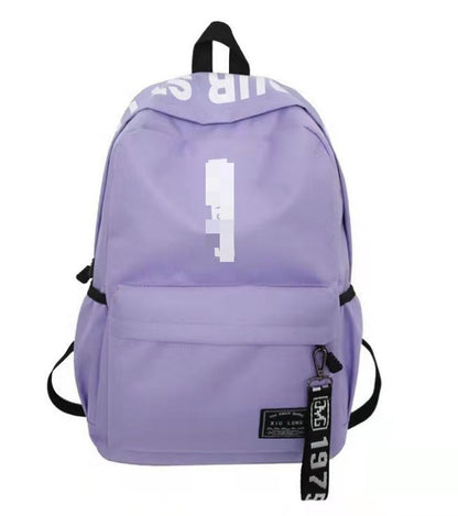 Backpack Canvas Large Capacity Student School Bag
