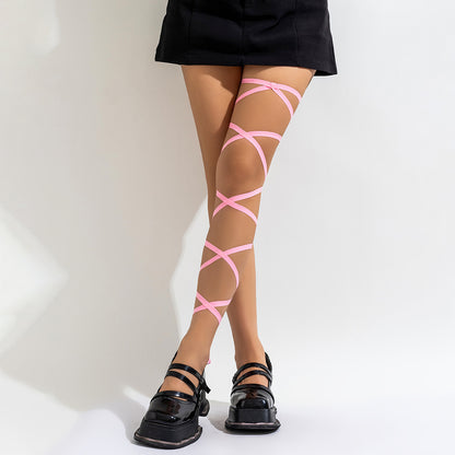 Elastic strap leg ring