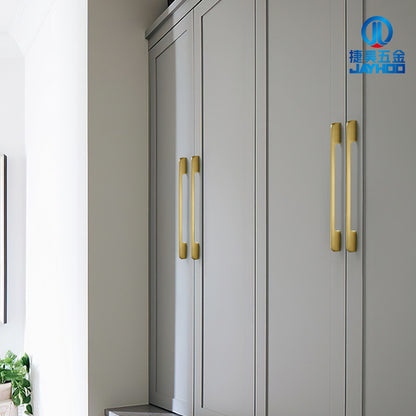 Cabinet door brass handle