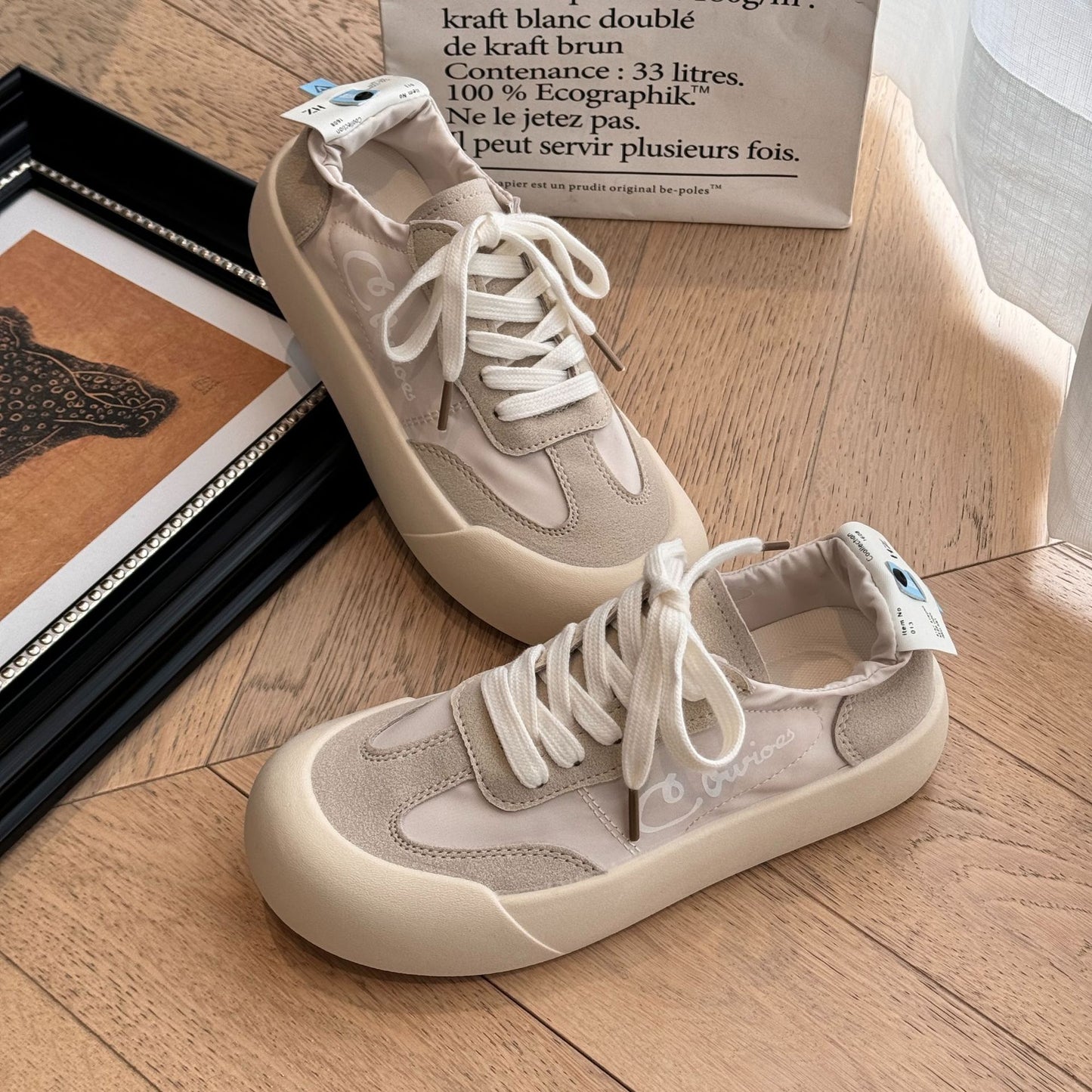 Primavera y verano nuevos zapatos deportivos transpirables para mujer. 