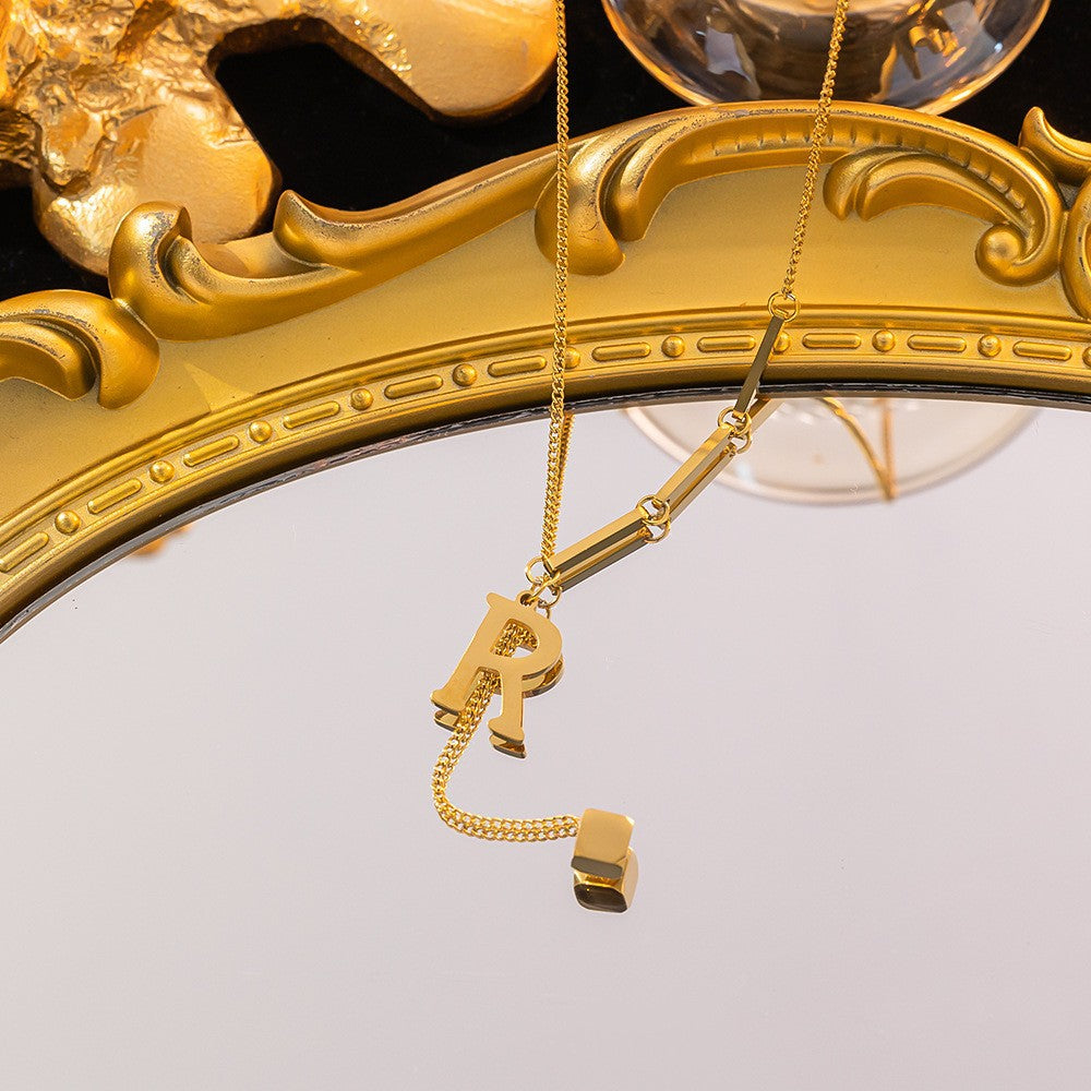 Titanium Steel Mori Design Necklace