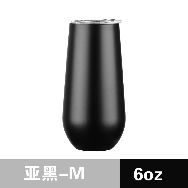 6Oz304 stainless steel eggshell cup sprayed