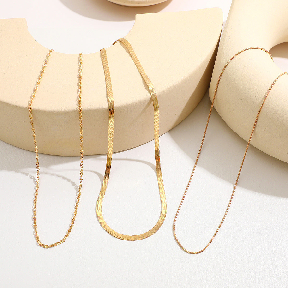 Multi-Layer Snake Chain Necklace