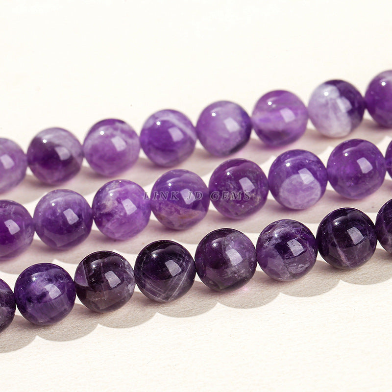 Amethyst loose beads DIY beads