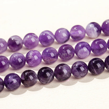 Amethyst loose beads DIY beads