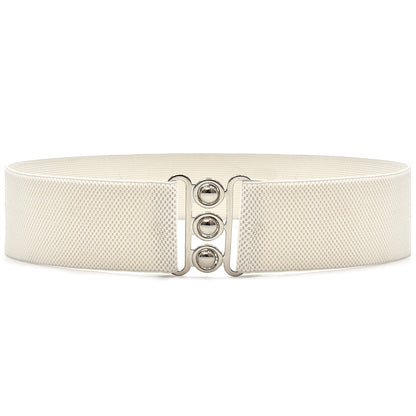 Black simple waist seal elastic