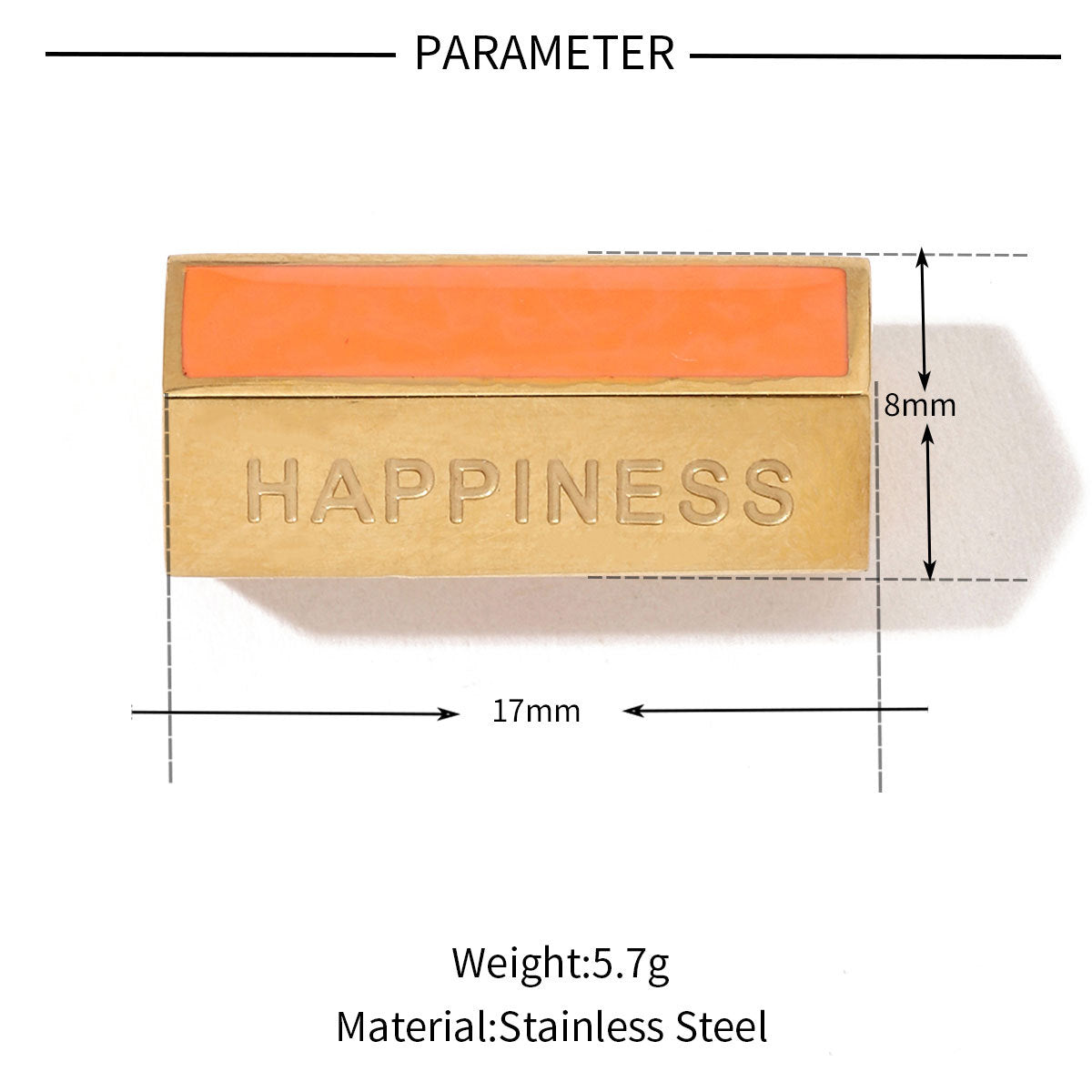 Bracelet beaded magnet buckle round heart