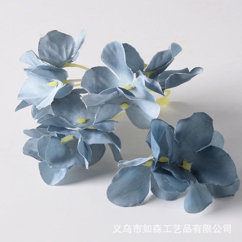 DIY hydrangea artificial flower petals