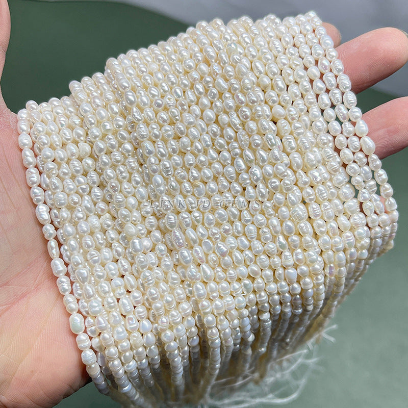 3.5-4 mm Natural Freshwater Baroque Pearl