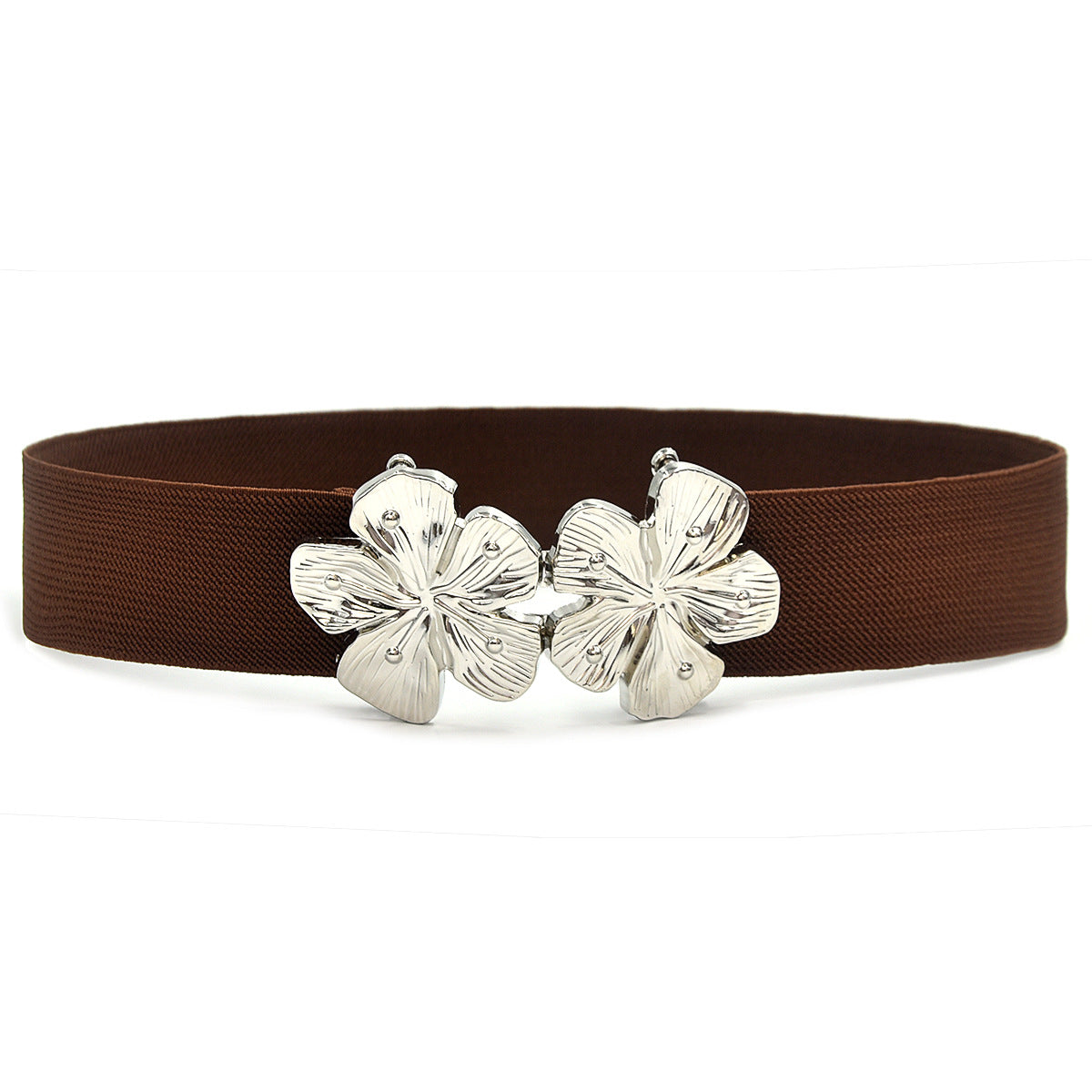 Simple pair of buckle belt women