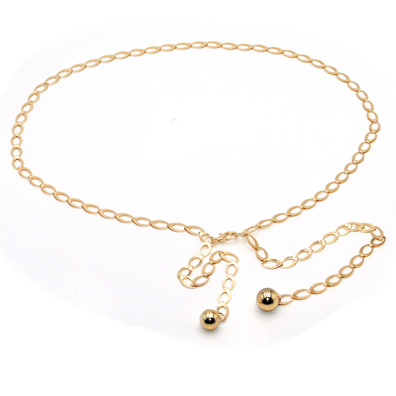 Punk thin chain trouser chain metal waist chain