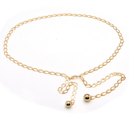 Punk thin chain trouser chain metal waist chain