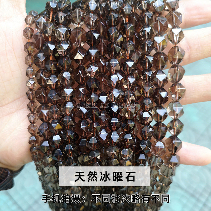 Crystal Diamond Cut Rhombus Beads Loose Beads