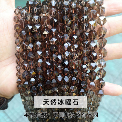 Crystal Diamond Cut Rhombus Beads Loose Beads