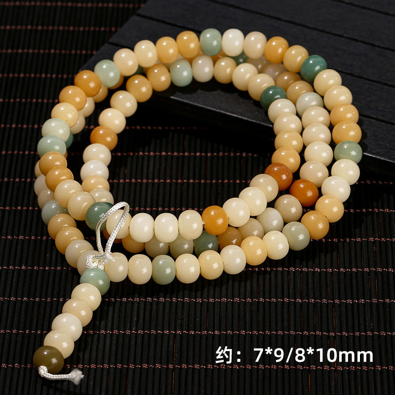 Duobao Bodhi Root 108 Buddha Beads Bracelet