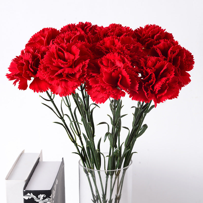 Artificial flower single head carnation