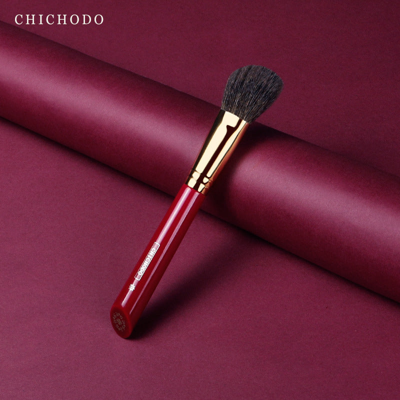 Ancient Charm China Red Angled Contour Brush, Squirrel Hair
