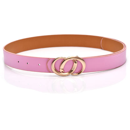 Button Belt Women's Jeans