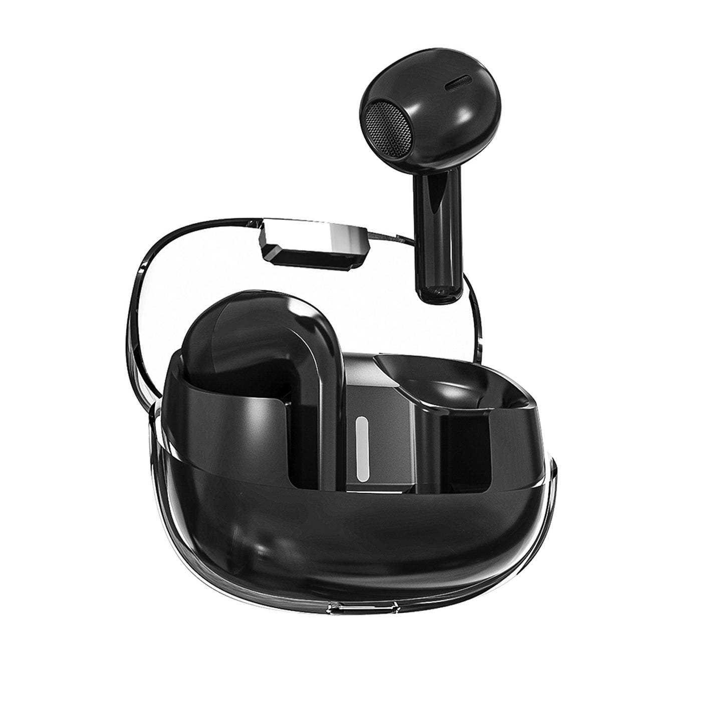 Estuche transparente para auriculares inalámbricos Bluetooth de alta calidad 