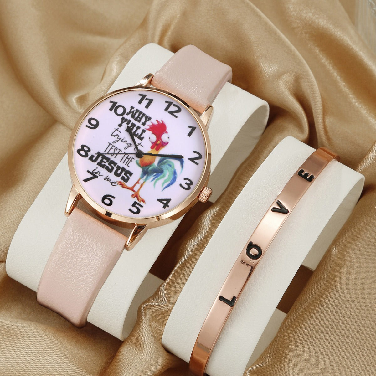 Quartz wrist watch for women