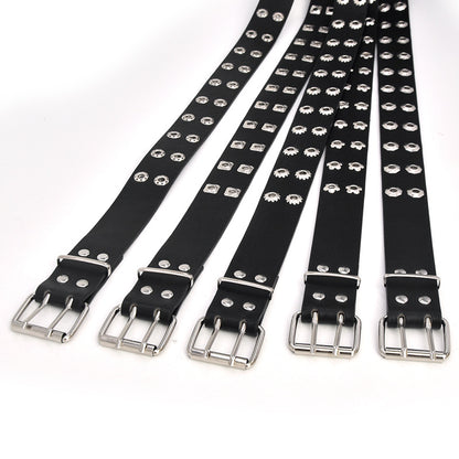 hot sale Punk ladies pin buckle belt