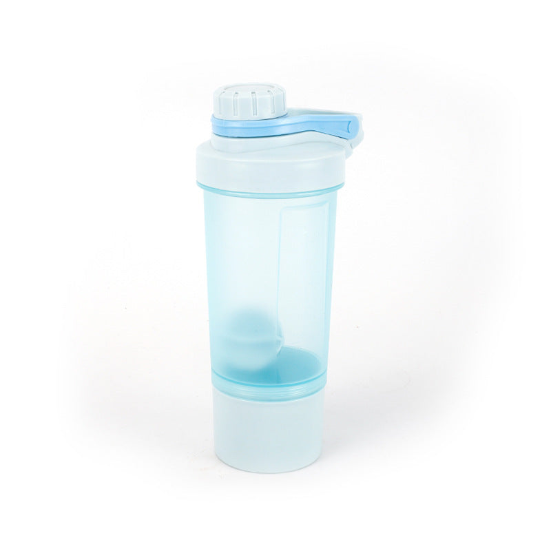 500ML Screw Cap Sports Protein Powder Shaker Cup