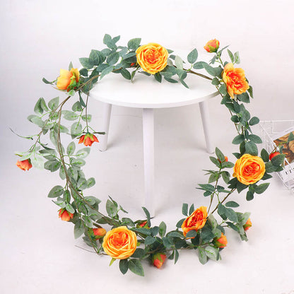 Rose vine artificial flower