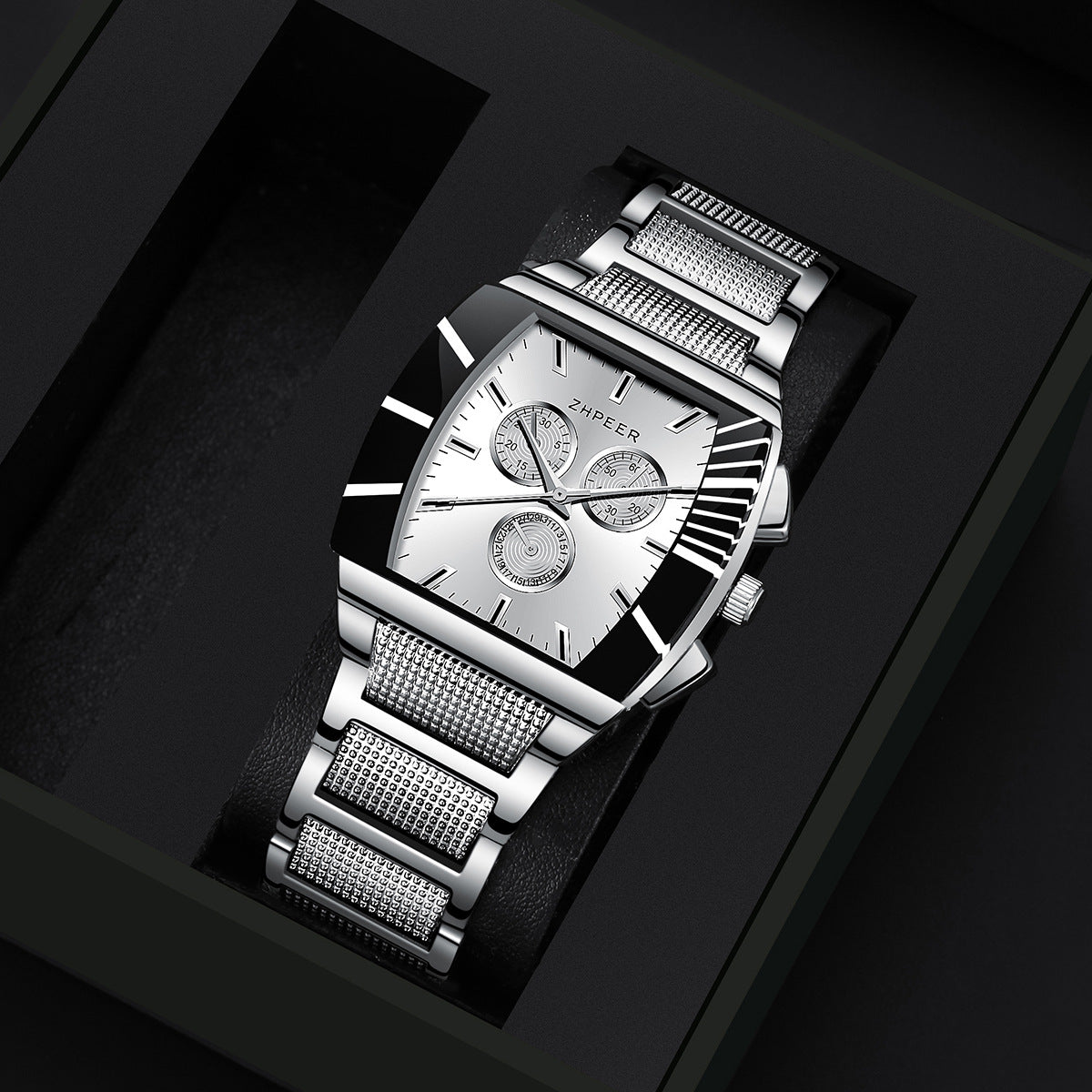 Steel belt men's watch Europe and America