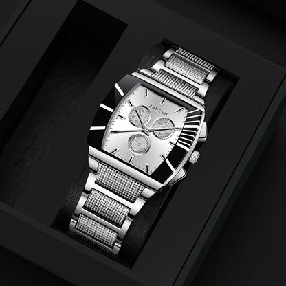 Steel belt men's watch Europe and America