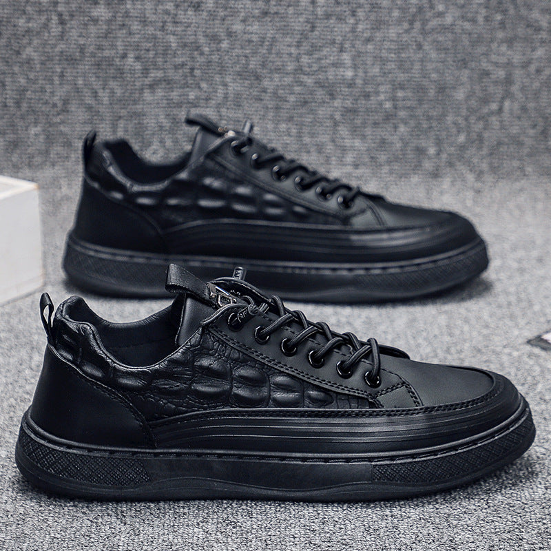 Breathable Ice Silk Soft-Sole White Slip-On Shoes