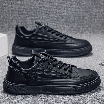 Breathable Ice Silk Soft-Sole White Slip-On Shoes