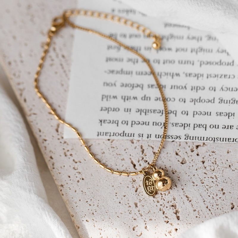 Women's Titanium Steel Adjustable Pull Bracelet (Non-Fading)