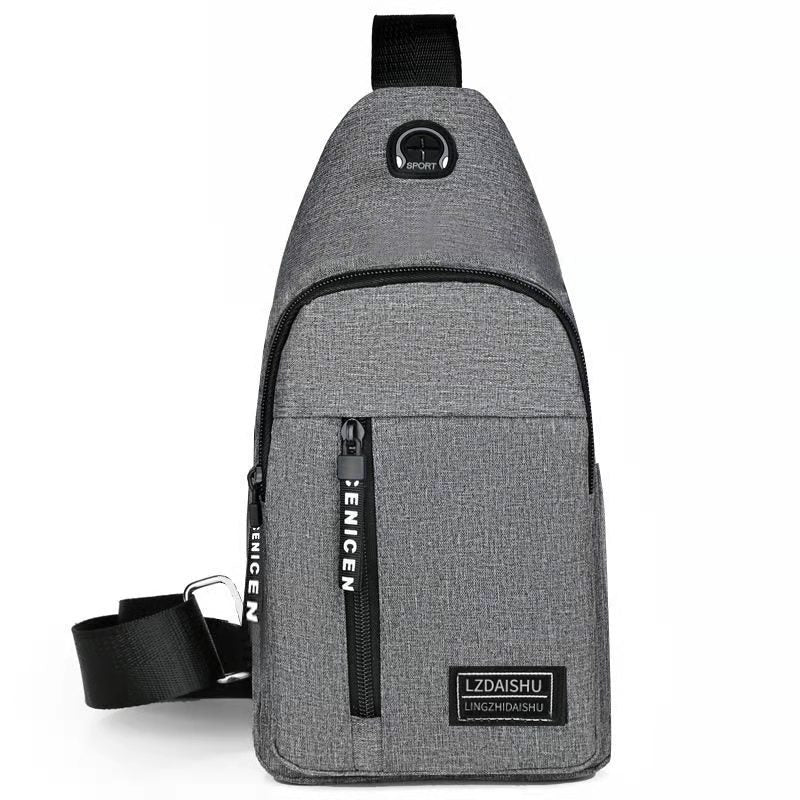 Casual men's shoulder backpack messenger bag