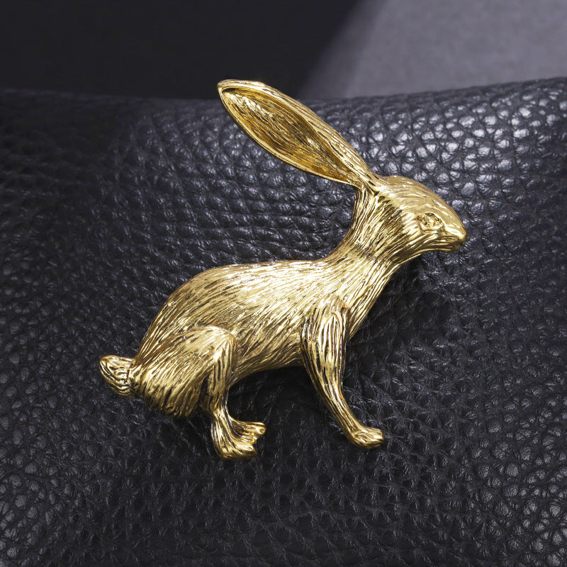 Chinese style metal brooch