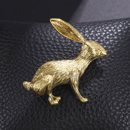 Chinese style metal brooch