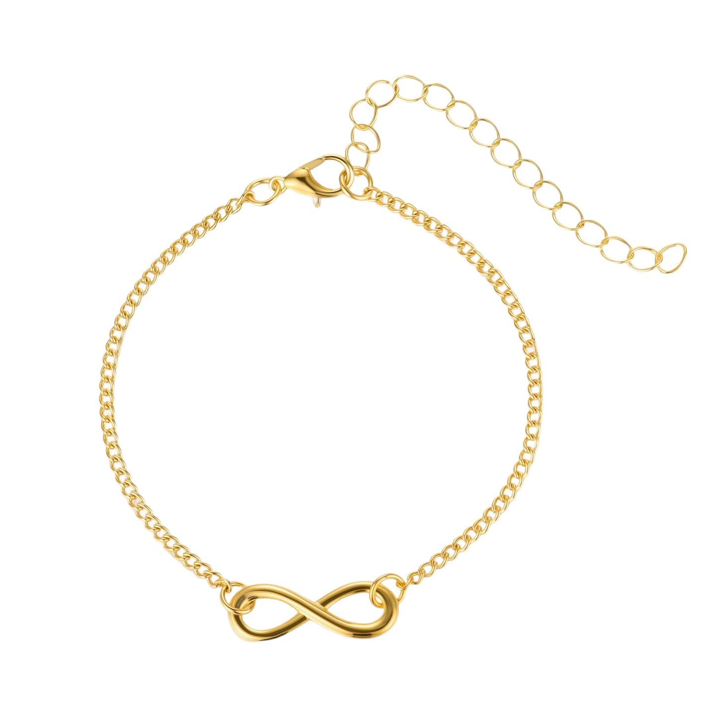 Lucky Number 8 Alloy Bracelet