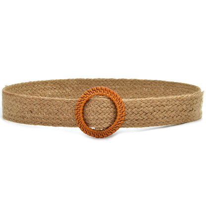 Grass woven belt versatile