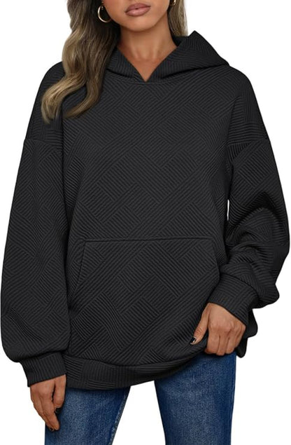 Hooded pocket sweatshirt