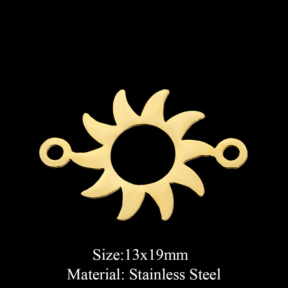 5 pcs/bag, eye fairy face pendant.