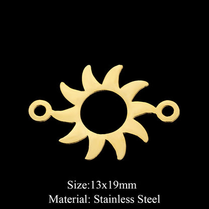 5 pcs/bag, eye fairy face pendant.