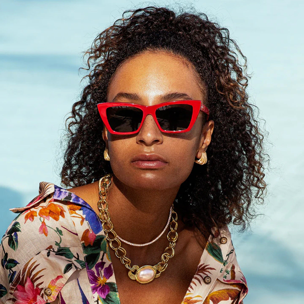 Diamond titanium steel earrings