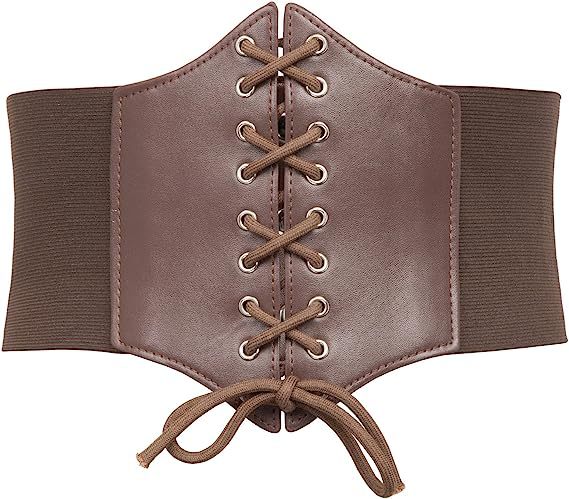 Elastic Wide Waist Belt Ladies