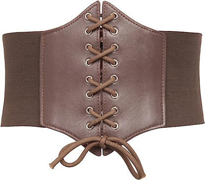 Elastic Wide Waist Belt Ladies