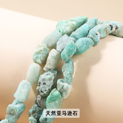 8-13Mm crystal straight hole rough stone loose beads