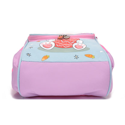 Cute cartoon children elementary school students