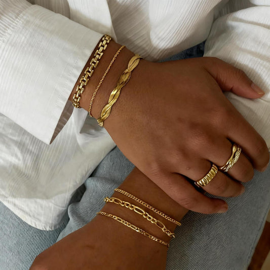 Blade Weave Cross-Winding Bracelet