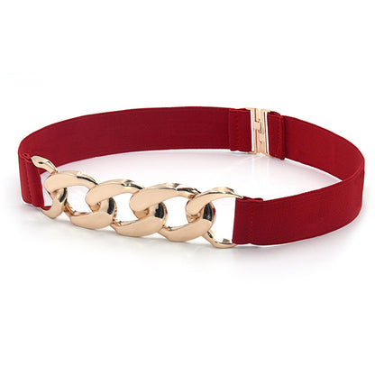 Fashion elastic elastic thin waist seal,